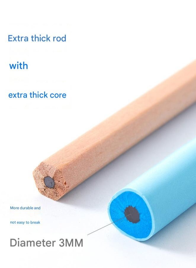 Generic HB Hexagonal Pencil, Student Anti Slip 5 Pieces/Box - Image 5