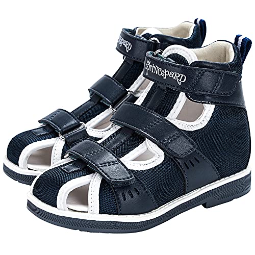 princepard Orthopedic Sandals for Kids and Toddlers, Summer Children's Corrective Shoes for Boys and Girls Flat Feet or Tiptoe Walking,High-Top Ankle Support and Anti-Slip Sole - Image 1