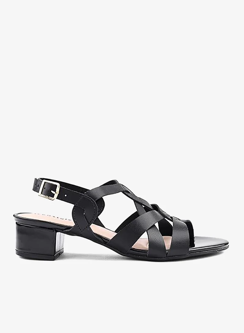 IconStyle Women's Strappy Heeled Slipper