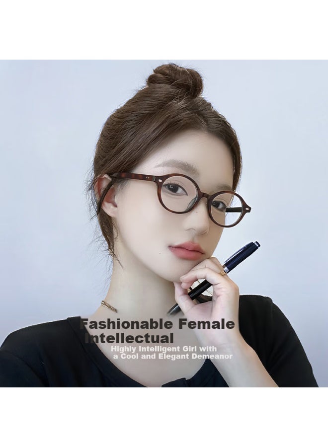 Eyeplay Women's Myopia Gl With Optional Prescription Zeiss Lenses, Exquisite Small Frame Eyegl, Lightweight And Comfortable Frame - Image 3