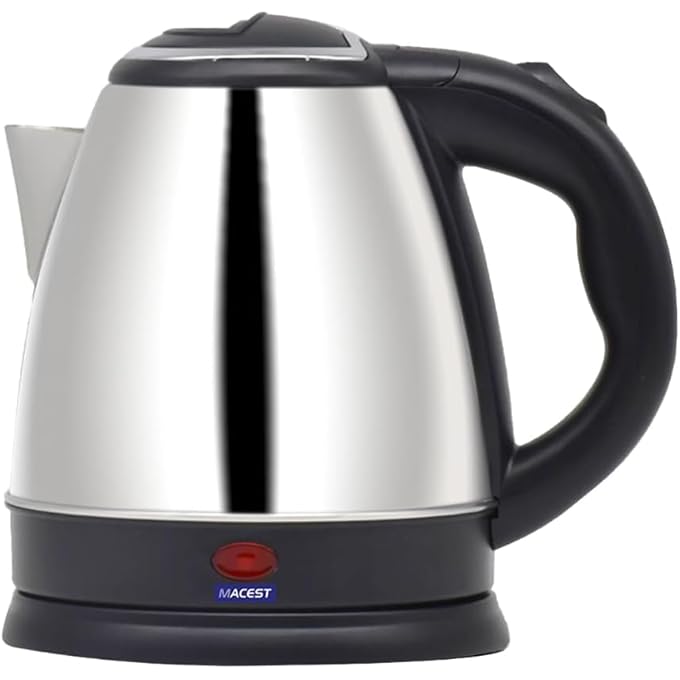 FIPKA Macest Mc63210 Electric Kettle With 1 Litre Capacity  Silver  Black - Image 1