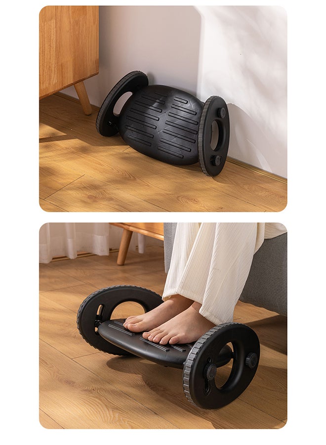 Sharpdo Home Office Footrest Footstool Black - Image 2