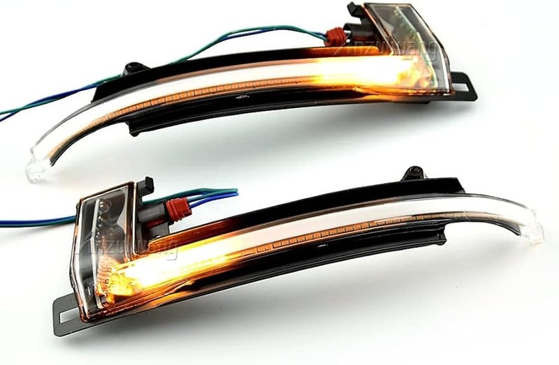 Audi Q3 SQ3 2012 2015 Car Dynamic Turn Signal Lights A Crystal White Replacement - Image 4