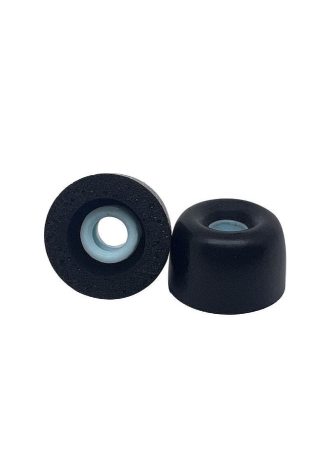 For Sony WF-1000XM4 Wireless Bluetooth Headphone Set Wf1000xm3 Non-slip Earplugs Memory Cotton Ear Cap C-Color:Black L/1-Model:Sony WF-1000XM4 - Image 1