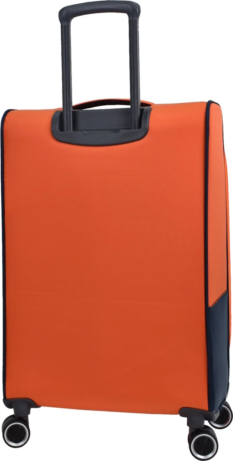 بيير كاردان Ultra Light Light Luxury Fabric 3-Piece Suitcase Set Orange PC8200