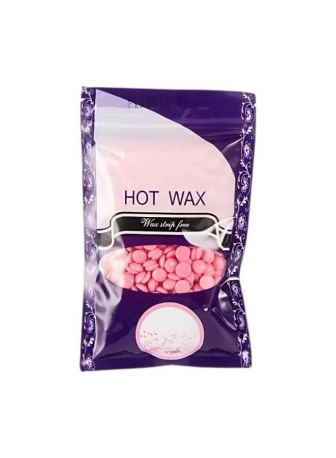 SNAPCOM wax beans for hair removal for Sensitive Skin Hard Wax Beans Depilatory Stripless Wax Painless Used For Upper Lips Arms Legs Full Body Bikini Smooth Skin Wax Refill for wax heater(100 gram) - Image 1