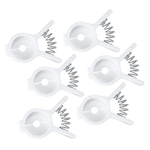 Chef Craft Chef Craft Select Plastic Bread and Bagel Clip 6 Piece Set White 