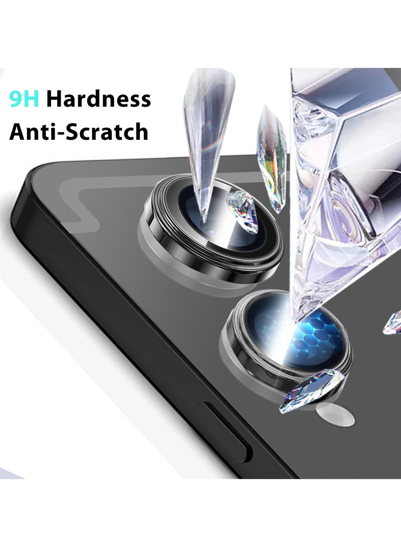 【2-Pack】 Compatible with Galaxy Tab S11 Ultra 14.6-inch 2025 Tablet (SM-X930/X936B), 9H Tempered Glass Camera Protector with Metal Ring - Image 2