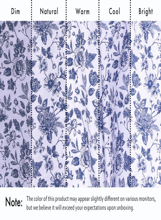 RUVANTI 6 Pcs Cotton Sheets - 100% Natural Cotton Soft, Lightweight & Breathable Crispy Percale Bed Sheets, Queen Sheet Set 16" Deep Pockets, Wild Flower - Image 5