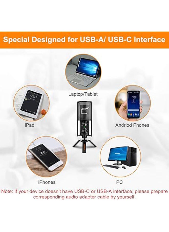 COMICA Condenser Cardioid Microphone For PC Smartphone Xbox Gaming  - Image 5