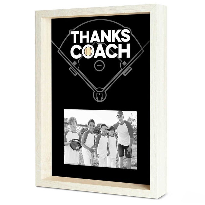 PREMIER BASEBALL FRAME THANKS COACH