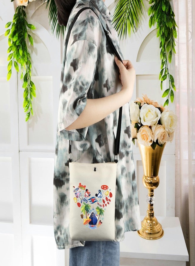 WCGXKO Cruise Crossbody Bag Cruise Family Vacation Gift Family Matching Cruise Gift (Magical Cruise Cro) - Image 4