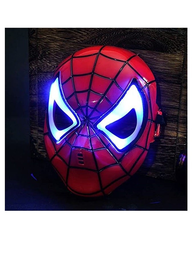 3Pcs Spider-Man Light Up Mask For Kids Gift - Masquerade Party. - Image 1