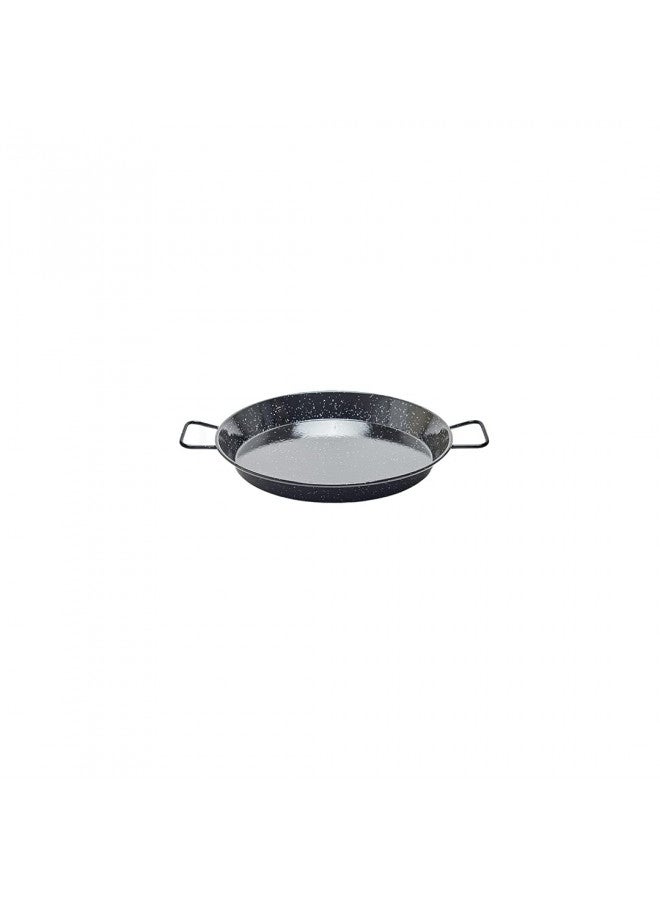 Garcima 16-Inch Enameled Steel Paella Pan, 40cm