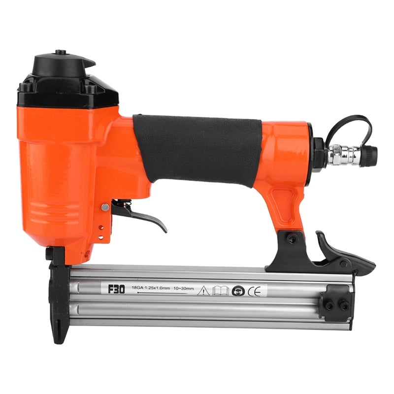 Pneumatic Nail Gun Cast Steel Body Energy Saving - Powerful Air Nailer for 10-30mm Straight Nails Durable Construction - Image 2