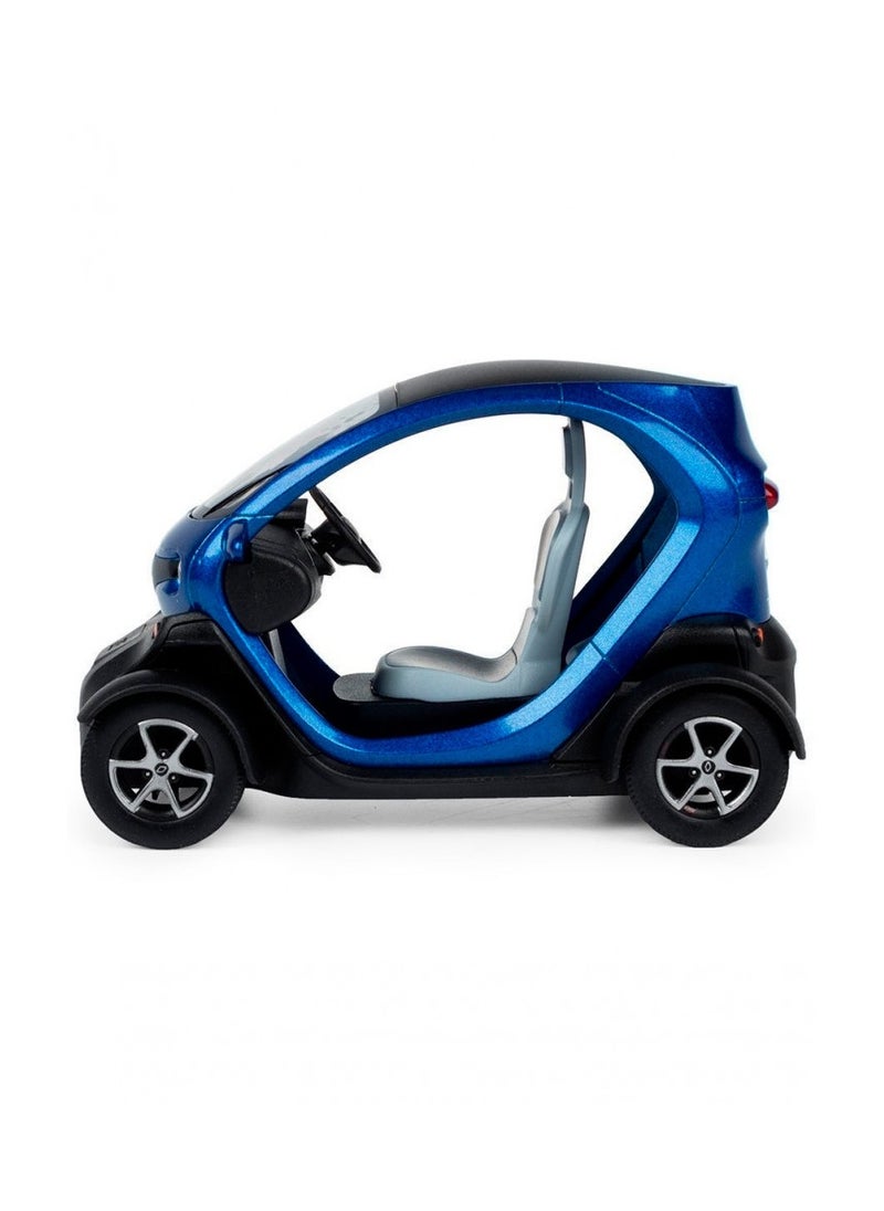 KinsFun 1:18 Scale Renault Twizy Pull Back Action Diecast Metal Toy Car  - Image 3