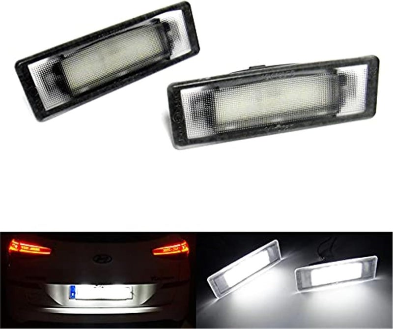 Wivplex 2x LED License Plate Light for Various Car Models - Image 2