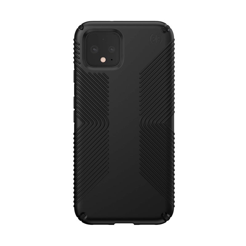 Speck Presidio Grip Google Pixel 4 Case, Black/Black (131857-1050) - Image 2
