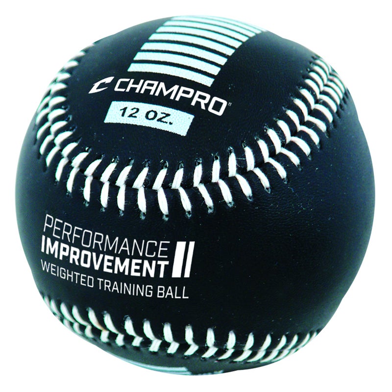 Champro Basic Weighted Training Baseball (Blue/Yellow/Black  9-Inch) - Image 4