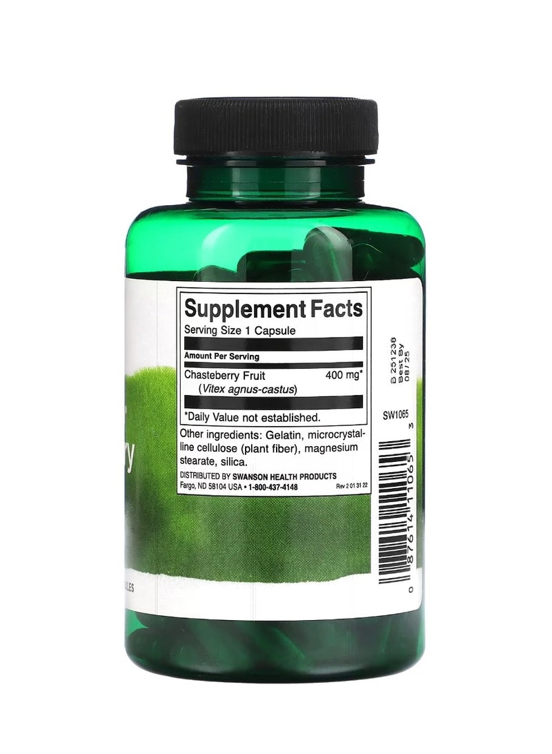 سوانسون ‏400 ملجم، 120 كبسولة نباتية صرف - Image 2