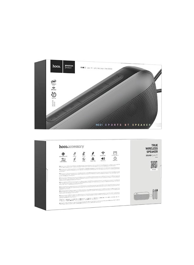Hoco HC 21 True wireless speaker BT sports - Image 1