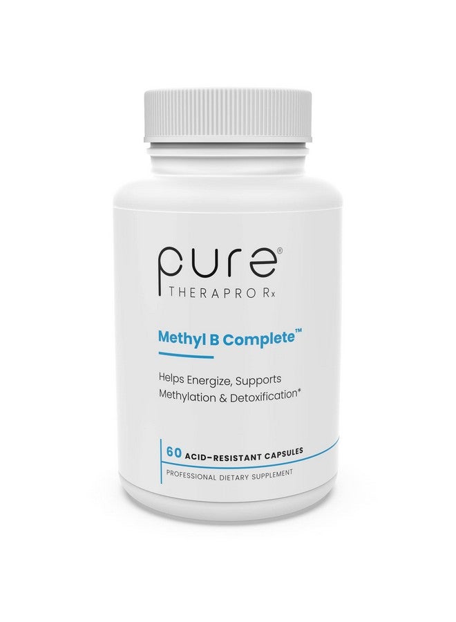 Pure Therapro Rx Methyl B Complete 60 Vegetable Capsules; Optimal Methylation Support Supplement With Quatrefolic 5Mthf (Active Folate) Methylcobalamin (Active B12) B2 B6 And Tmg; Pharmaceutical Grade - Image 2