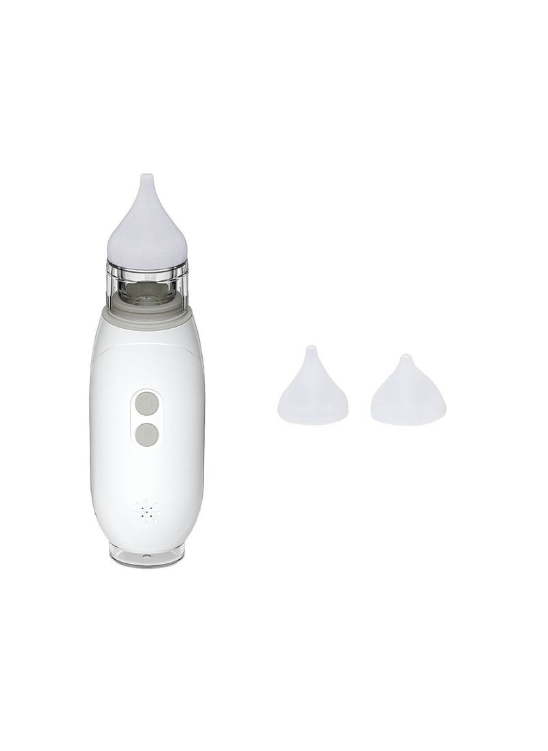 Nasal Aspirator for Baby Electric Baby Nose Sucker, Booger Sucker with Self - Cleaning Function Baby Snot Sucker with 3 Levels of Suction Music and Light 2 Nose - Image 1