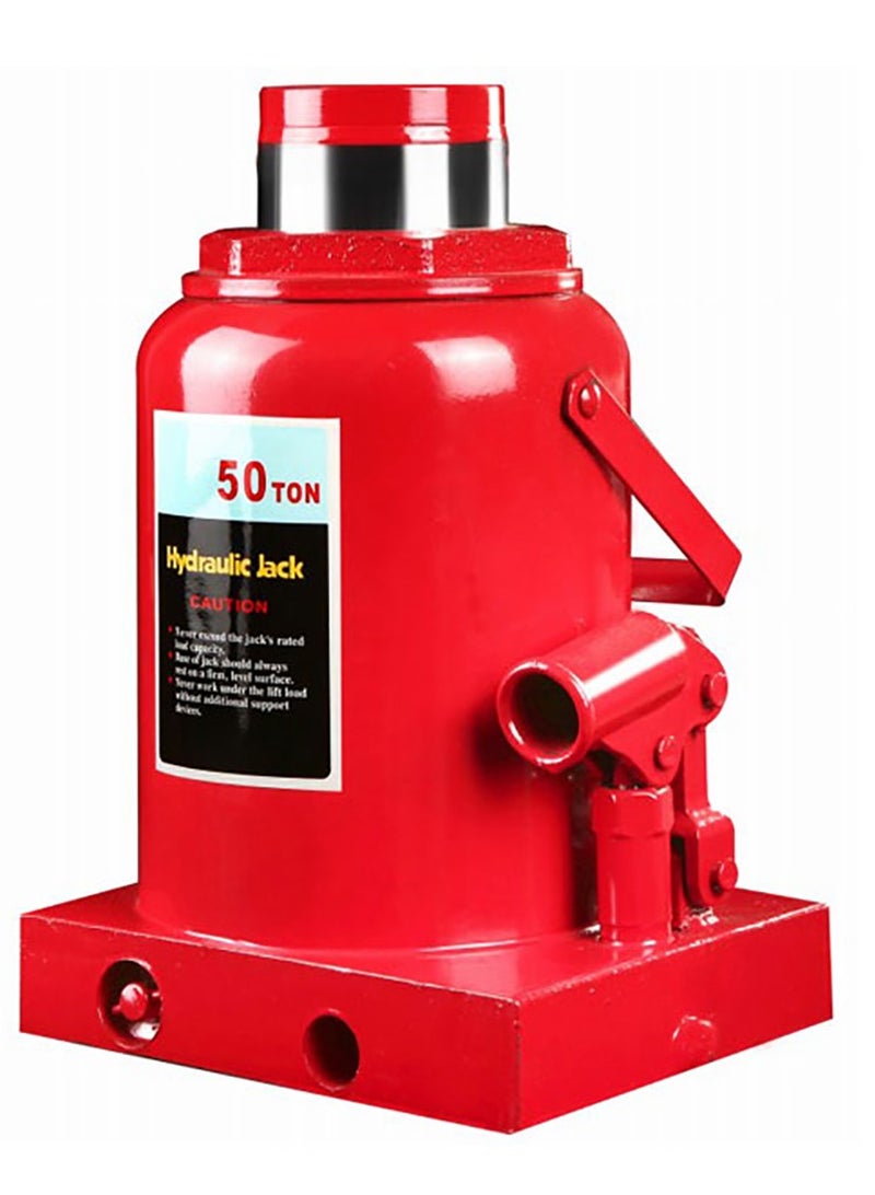50 Ton Hydraulic Bottle Jack - Heavy Duty Steel Automotive Lifting Jack, Portable Repair Tool for Car, Truck, RV, and More - Image 3