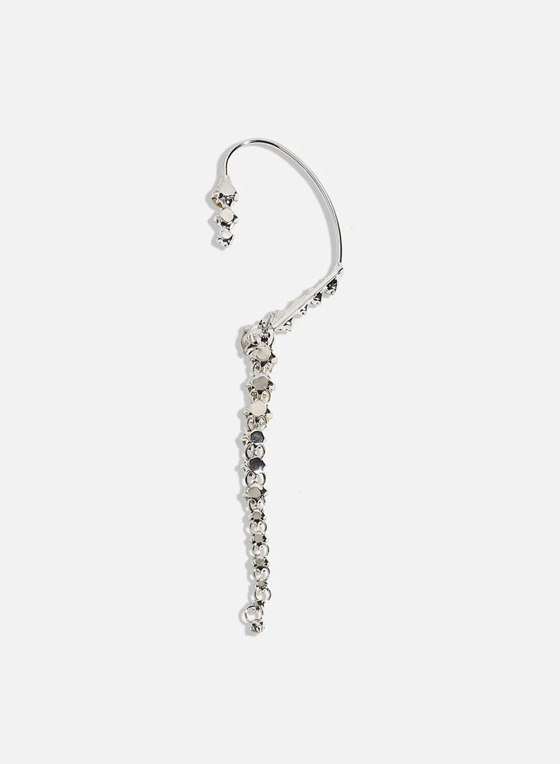 سوهي سوار أذن مطلي بالفضة من Sohi