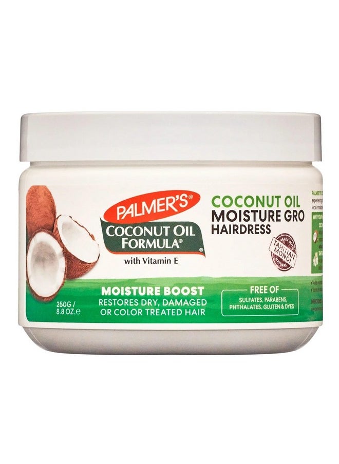PALMER'S - Coconut Oil Formula Moisture Gro Hairdress, 8.8 Ounces Each (Pack Of 3) - Image 1