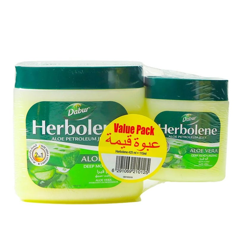 Dabur Moisturizing Cream with Aloe Vera Extract- 425+115ml - Image 1