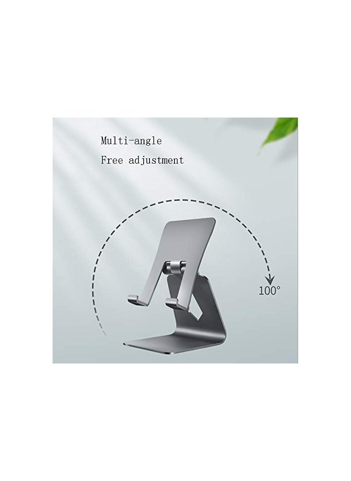 SS 360-Degree Aluminum Phone Holder and Stand: Adjustable Cell Phone Mount for a secure and hands-free experience. Perfect for various phone sizes.  - Image 5