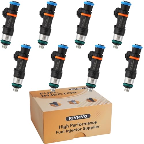 Pjvmvo 0280158007 VK56DE 56L Fuel InjectorsCompatible withNissan 56 Titan Armada Pathfinder 20052015 12 Holes Set of 8 - Image 1