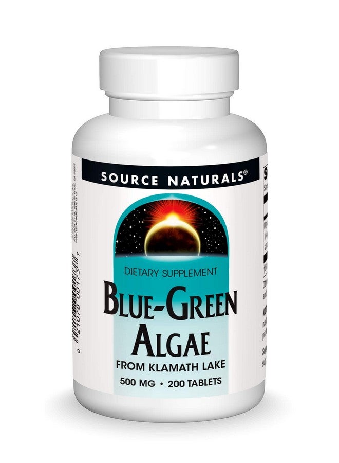 Source Naturals Blue Green Algae From Klamath Lake 500 Mg 200 Tablets - Image 2