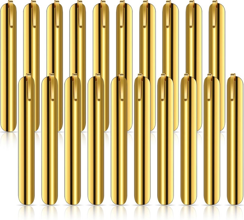 Chumia Crumbers for Servers, Table Crumb Sweepers Bread Cleaner Stainless Steel Table Crumbers for Tablecloth in Restaurants and Homes, Servers, Waiters, Waitresses Tool Accessories(Gold,20) - Image 1