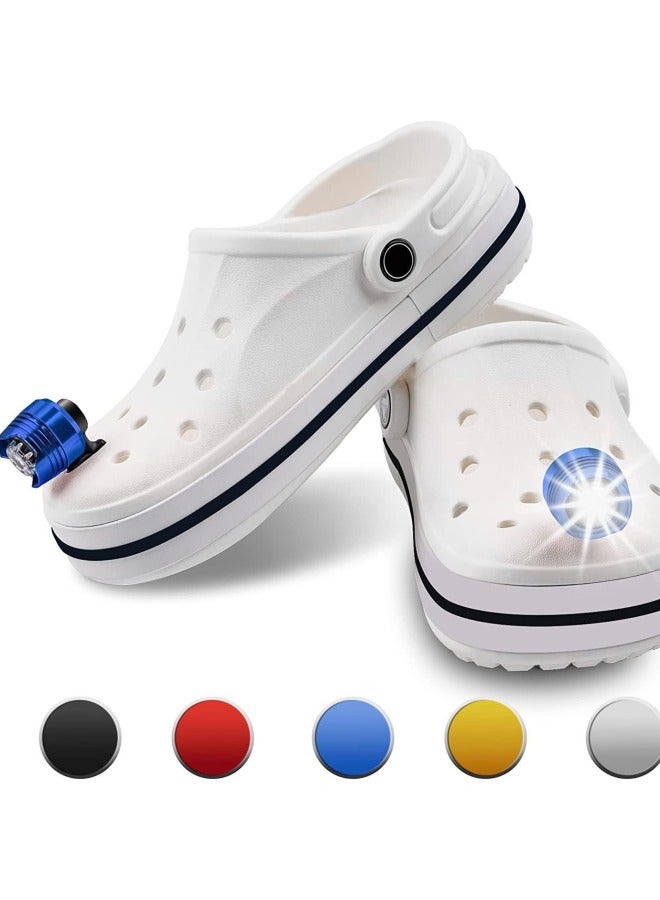 Supply Casual Shoes Night Multi-functional Adjustable Small Shoe Light Outdoor Lighting Dog Walking Shoes Hole Shoes Light-Color:Blue 2  - Image 2