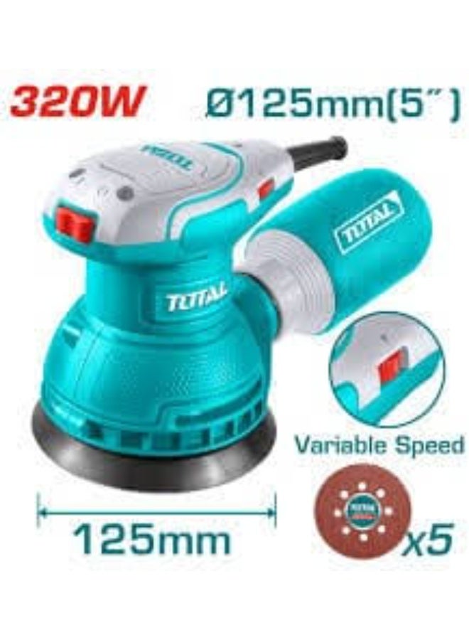 TOTAL 5-Inch Random Orbital Sander – 320W - Image 3