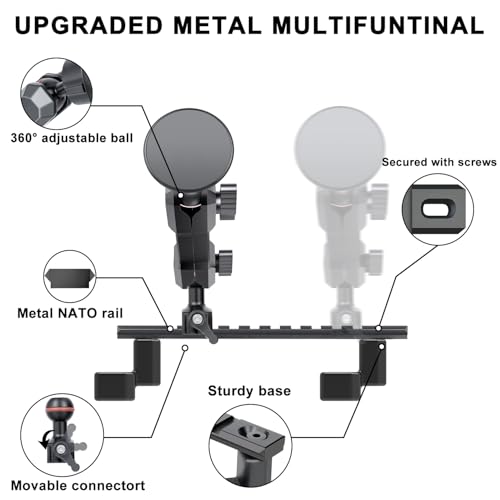 ZKJAYOE for 2022-2026 Chevrolet Silverado & GMC Sierra Metal Phone Mount, 2022+ Chevy Silverado & GMC Sierra 1500/2500/3500 Magsafe Phone Holder, for 13.4" Touchscreen, 360° Adjustable for All Smartphones - Image 4