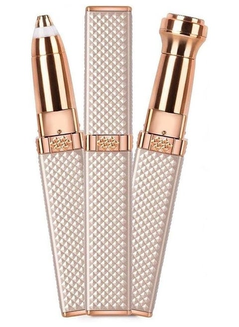 2 in 1 Facial Hair Removal and Skin Care Tool for Chin, Cheeks, Eyebrows and Upper Lip HX-207