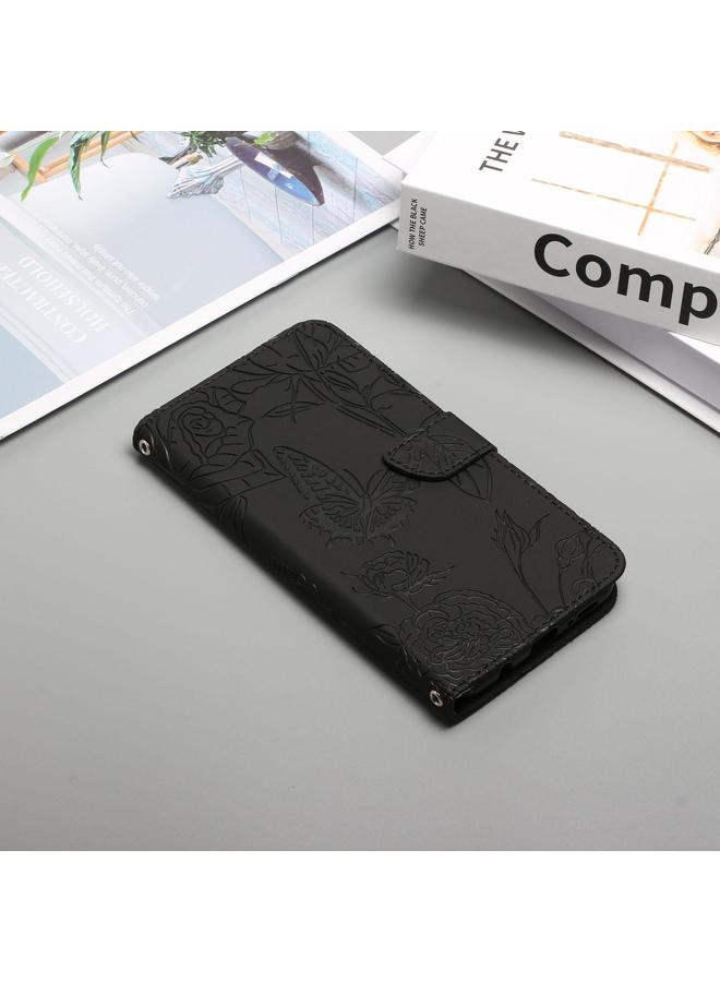 إيروريكس جراب لهاتف Tecno Camon 40 Pro 4G / 5G جراب هاتف جلدي قابل للطي منقوش عليه فراشة - Image 2