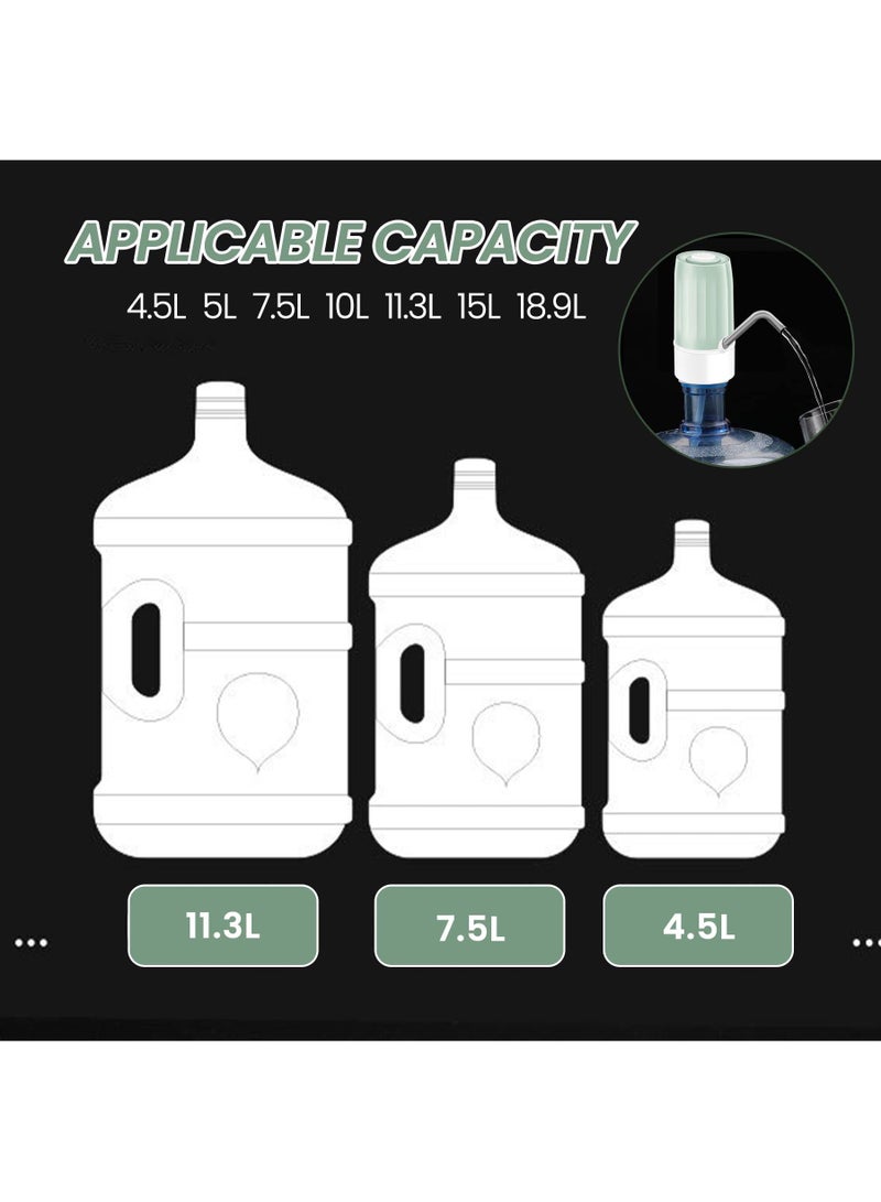 Sweet seven Portable USB Water Bottle Pump for 3-5 Gallon Bottles - Electric Dispenser for Home, Kitchen, Office, Camping. Rechargeable, Convenient, and Ideal for Outdoor Activities. - Image 5