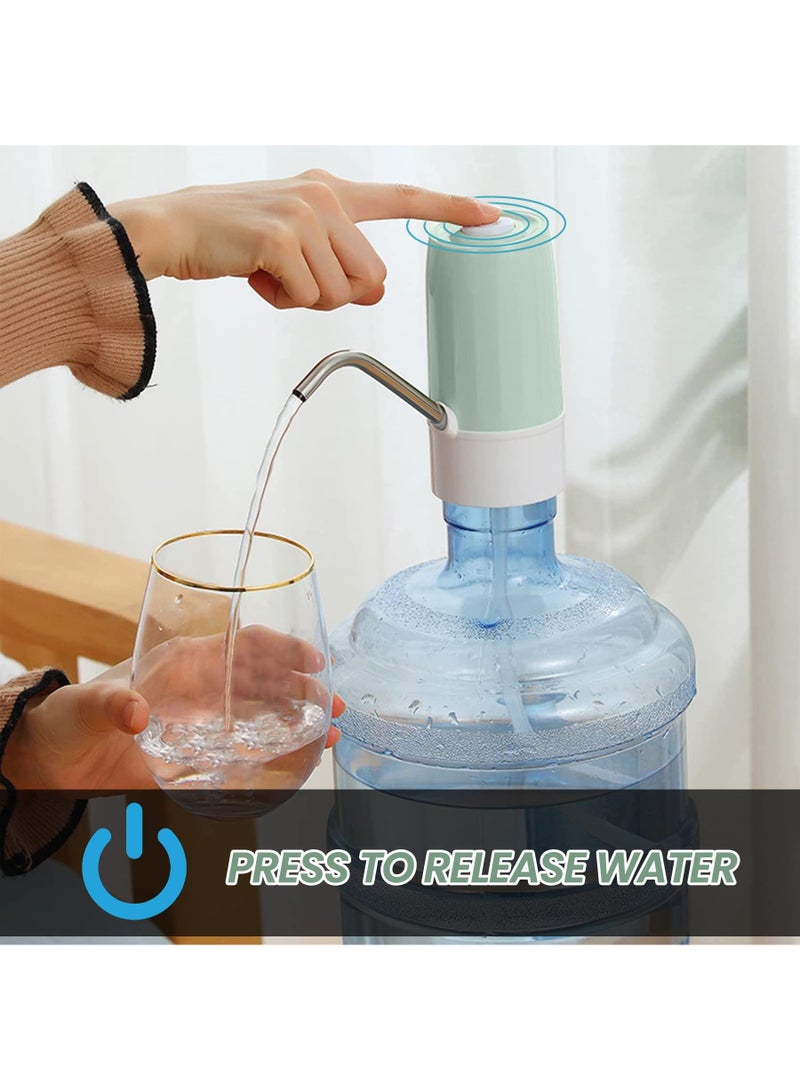 Sweet seven Portable USB Water Bottle Pump for 3-5 Gallon Bottles - Electric Dispenser for Home, Kitchen, Office, Camping. Rechargeable, Convenient, and Ideal for Outdoor Activities. - Image 3