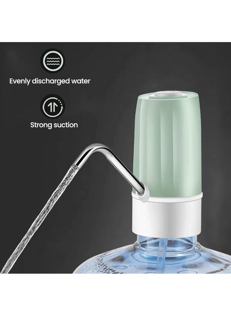 Sweet seven Portable USB Water Bottle Pump for 3-5 Gallon Bottles - Electric Dispenser for Home, Kitchen, Office, Camping. Rechargeable, Convenient, and Ideal for Outdoor Activities. - Image 2