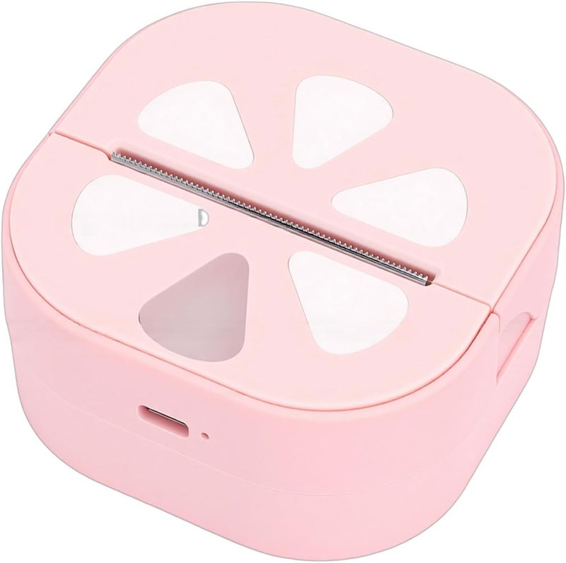 Yunseity Mini Sticker Printer, Portable Thermal Label Maker Inkless Printing with Print App for Stickers Photos Barcodes Home Office School - Image 1