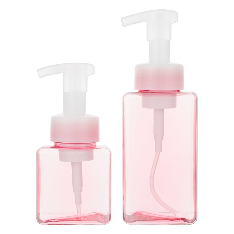 Portable Bottles for Travelers, Reusable Containers with Dense Foam Producing Pump Head - Image 1
