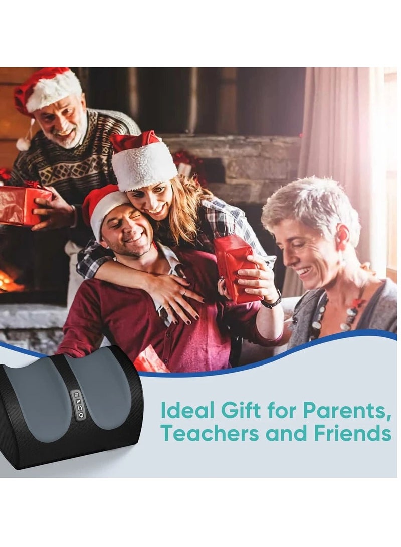 Foot Massager with Heating Function Foot and Calf Massager with Massage Roller Relaxes Leg Muscles Improves Blood Circulation Deep Tissue Massager for Foot Massage Gift for Mom Dad and Friends - Image 5