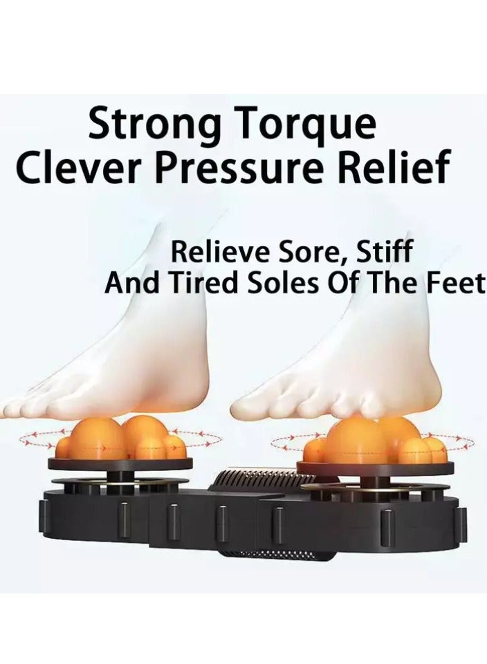 Foot Massager with Heating Function Foot and Calf Massager with Massage Roller Relaxes Leg Muscles Improves Blood Circulation Deep Tissue Massager for Foot Massage Gift for Mom Dad and Friends - Image 2