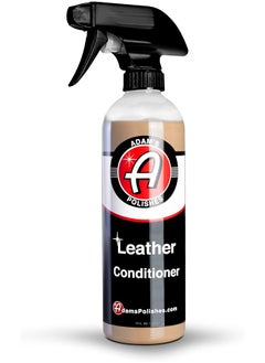 Adam's Polishes Adam's Polishes Leather Conditioner 16oz - Conditions Leather, Vinyl, and Plastic Interior Surfaces - Contains Premium UV Blockers for SPF 65 Protection - Long Lasting Protection 