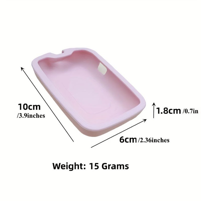Gray Soft Case For Freestyle Libre Sensor Glucose Monitor Protective Cover - Image 3