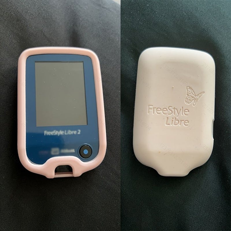 Gray Soft Case For Freestyle Libre Sensor Glucose Monitor Protective Cover - Image 4